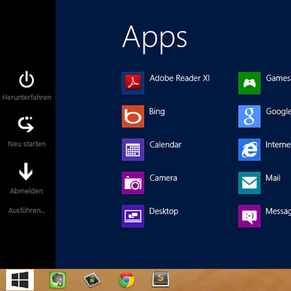 Windows blue, Windows 8, Слухи о возвращении кнопки пуск в Windows 8.1 подтвердились
