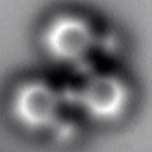 молекула,атомы,микроскоп, Первые в мире изображения атомных связей молекул до и после реакции