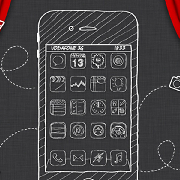 IOS, Apple, дизайн, UI, Как ваши иконки будут выглядеть в iOS 7?