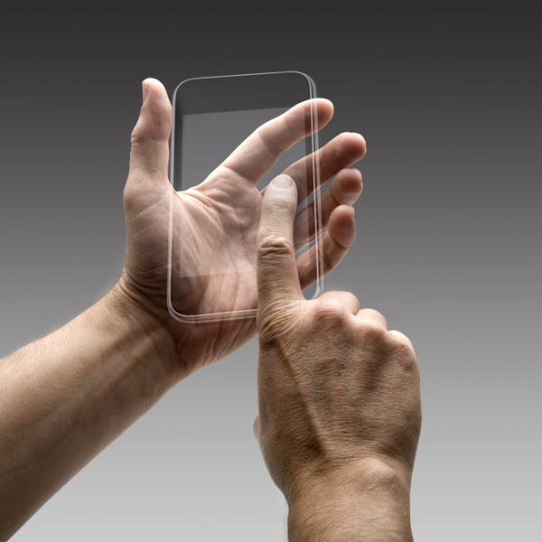 Samsung, патент, Революционный смартфон с прозрачным экраном от Samsung