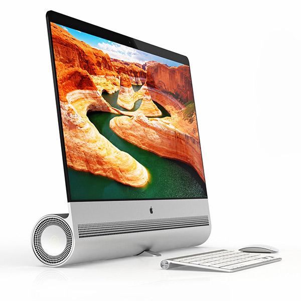 iPad,Mac,концепт,дизайн, iPRO – сумасшедшее и милое сочетание Mac Pro и iMac 