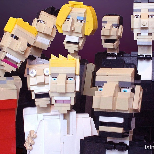 мемы,LEGO,Оскар,селфи,  «Селфи» на Оскаре в стиле Lego