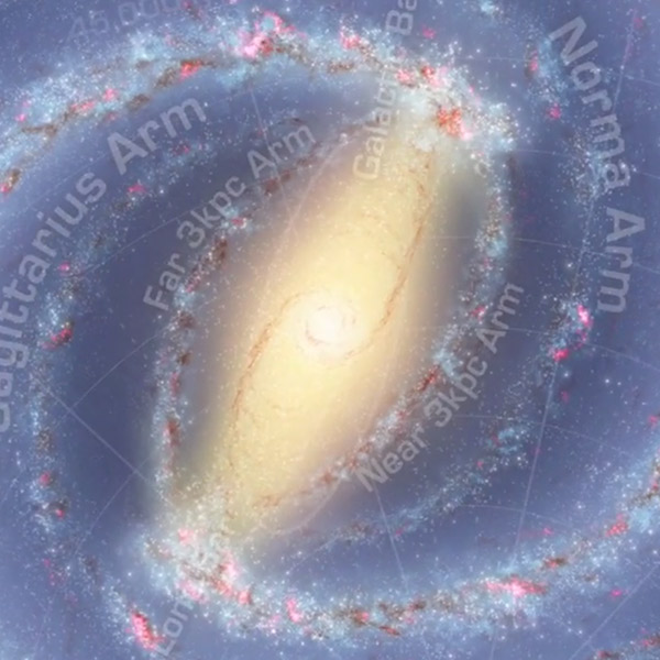 Млечный Путь, космос, панорама, галактика, Телескоп NASA Spitzer создал 360-градусную панораму Млечного Пути