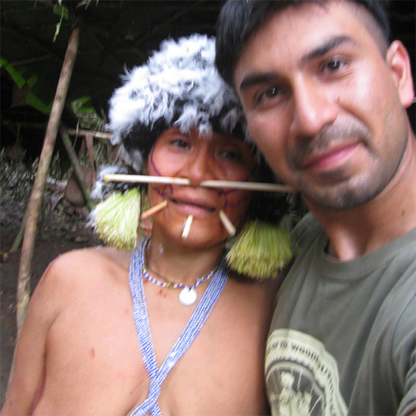 племя,Амазонка, Студент встретил потерянную маму в племени индейцев на Амазонке