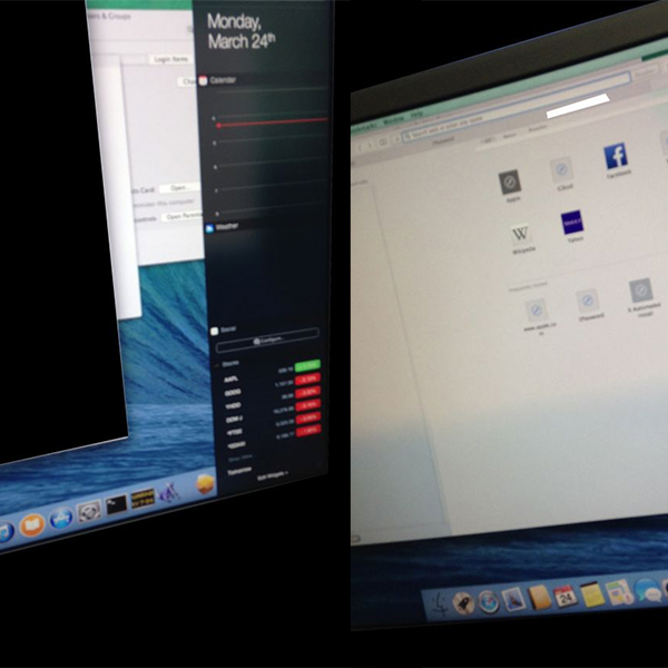 Mac, Apple, слухи, В интернете появились фотографии новой OS X от Apple