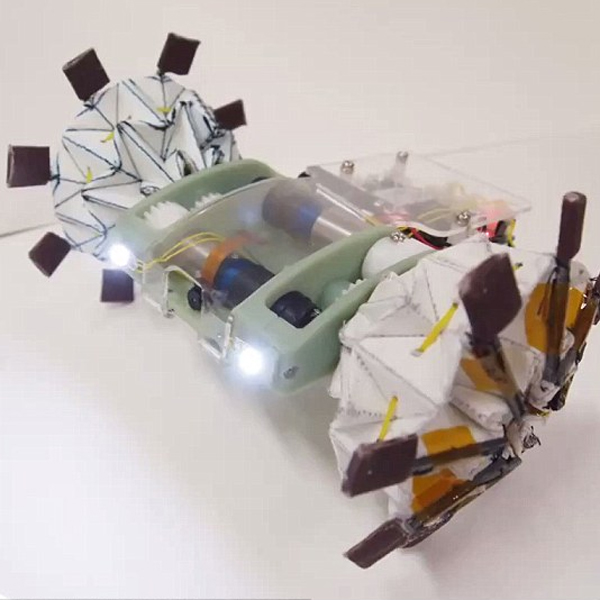 Оригами, робот, Робот-оригами умеет принимать форму, подходящую для любого пространства