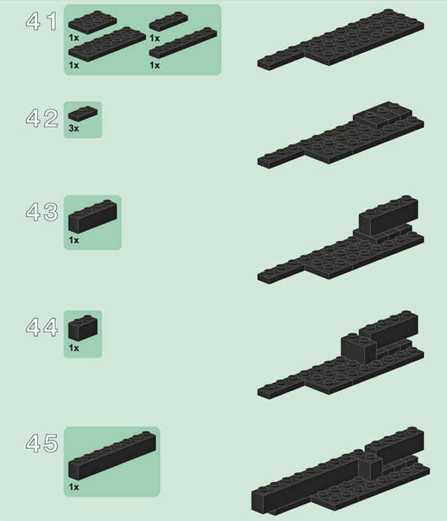 Lego пистолет схема