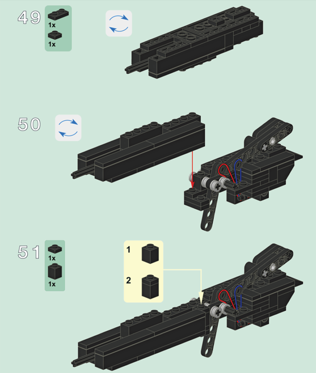 Пистолет из лего инструкция по сборке
