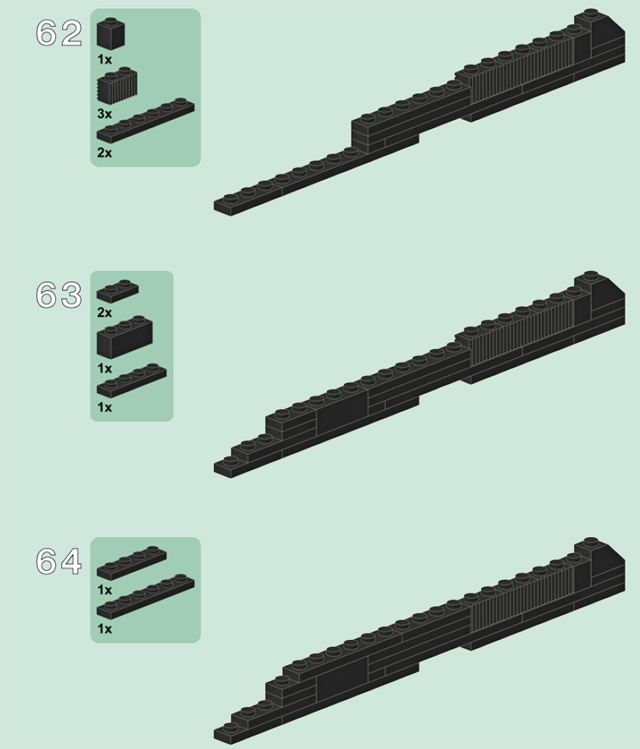 Lego пистолет схема